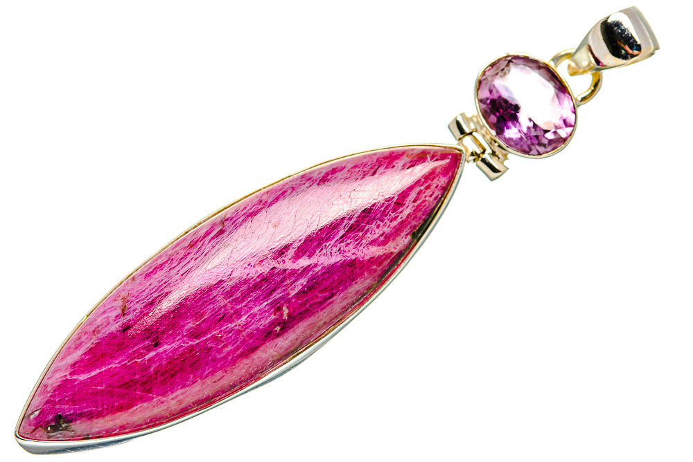 Ruby Fuchsite Pendants handcrafted by Anasilvercos - PD33532 - Photo 2