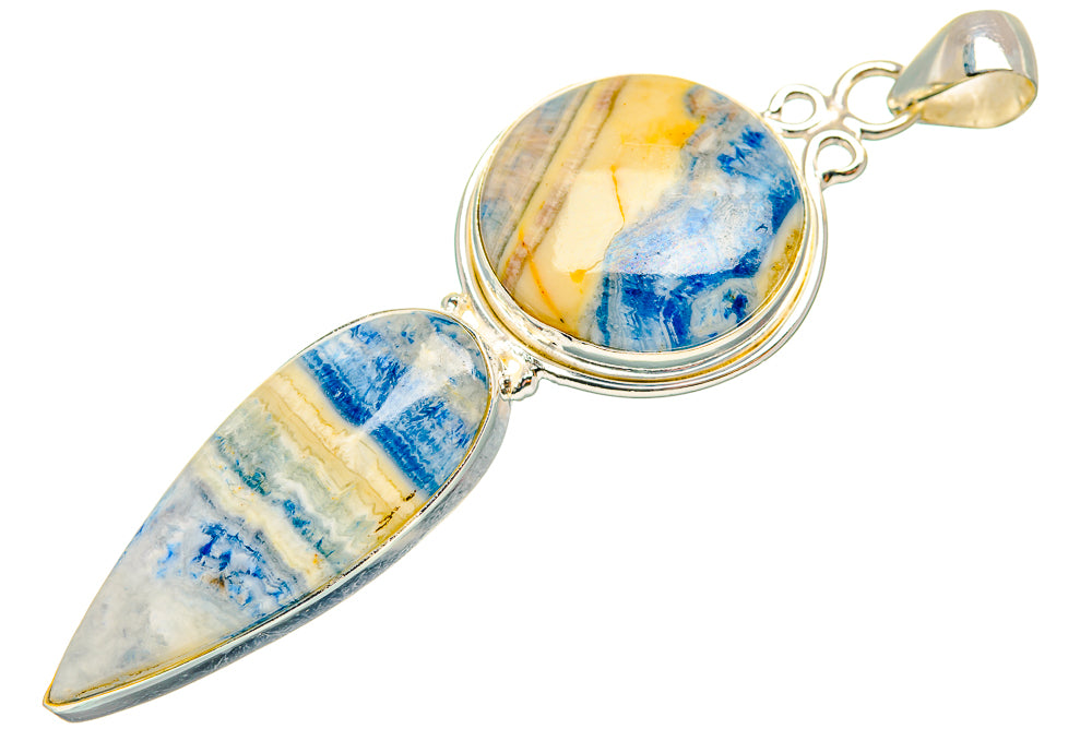Blue Scheelite Pendants handcrafted by Anasilvercos - PD33533 - Photo 2