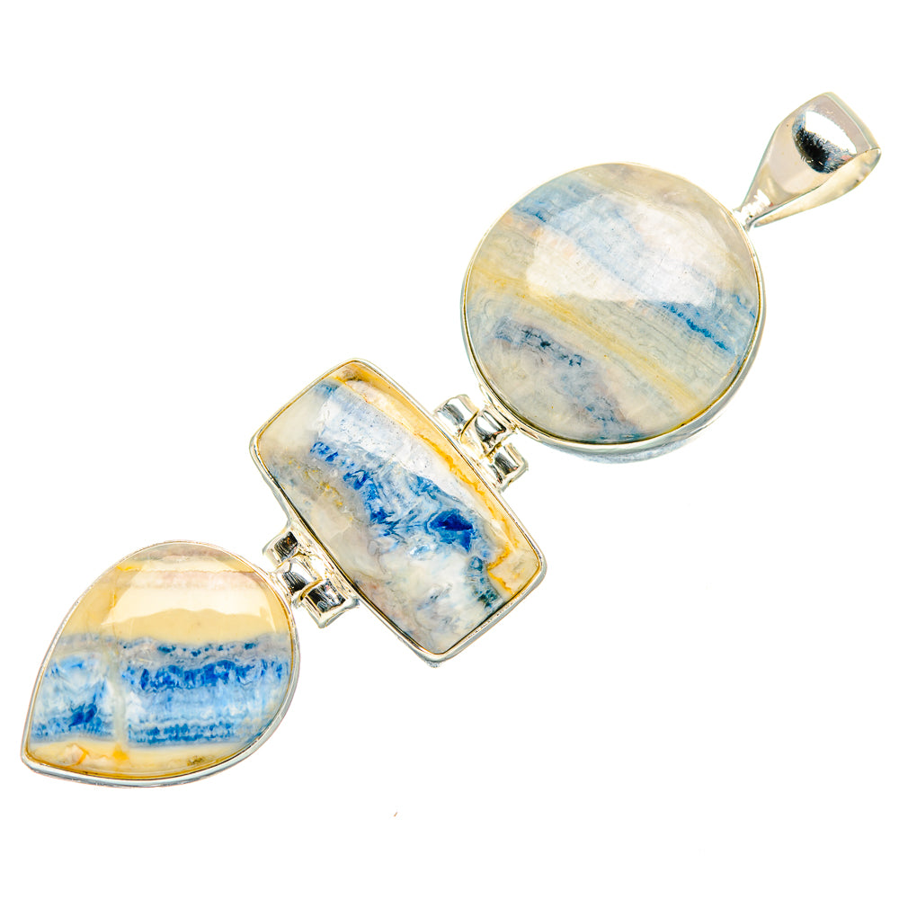 Blue Scheelite Pendants handcrafted by Anasilvercos - PD33535 - Photo 2