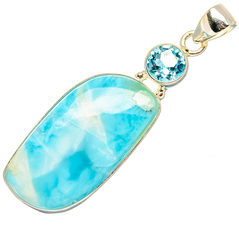 Larimar Pendants handcrafted by Anasilvercos - PD33547 - Photo 2