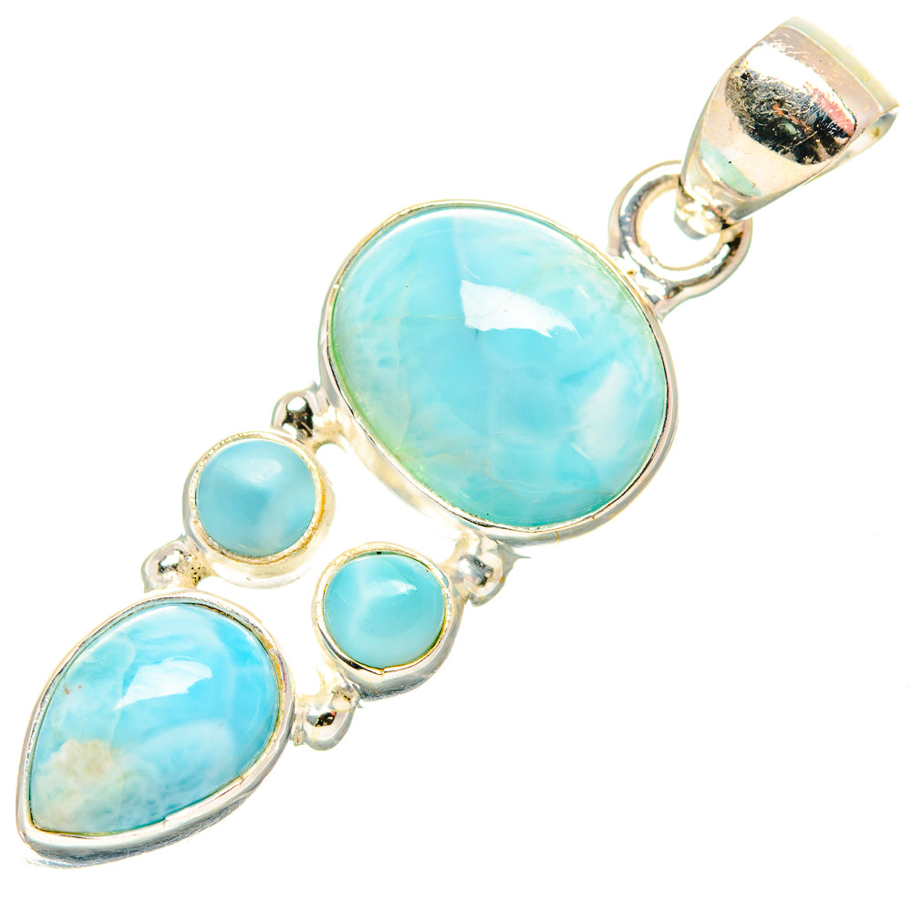 Larimar Pendants handcrafted by Anasilvercos - PD33555 - Photo 2
