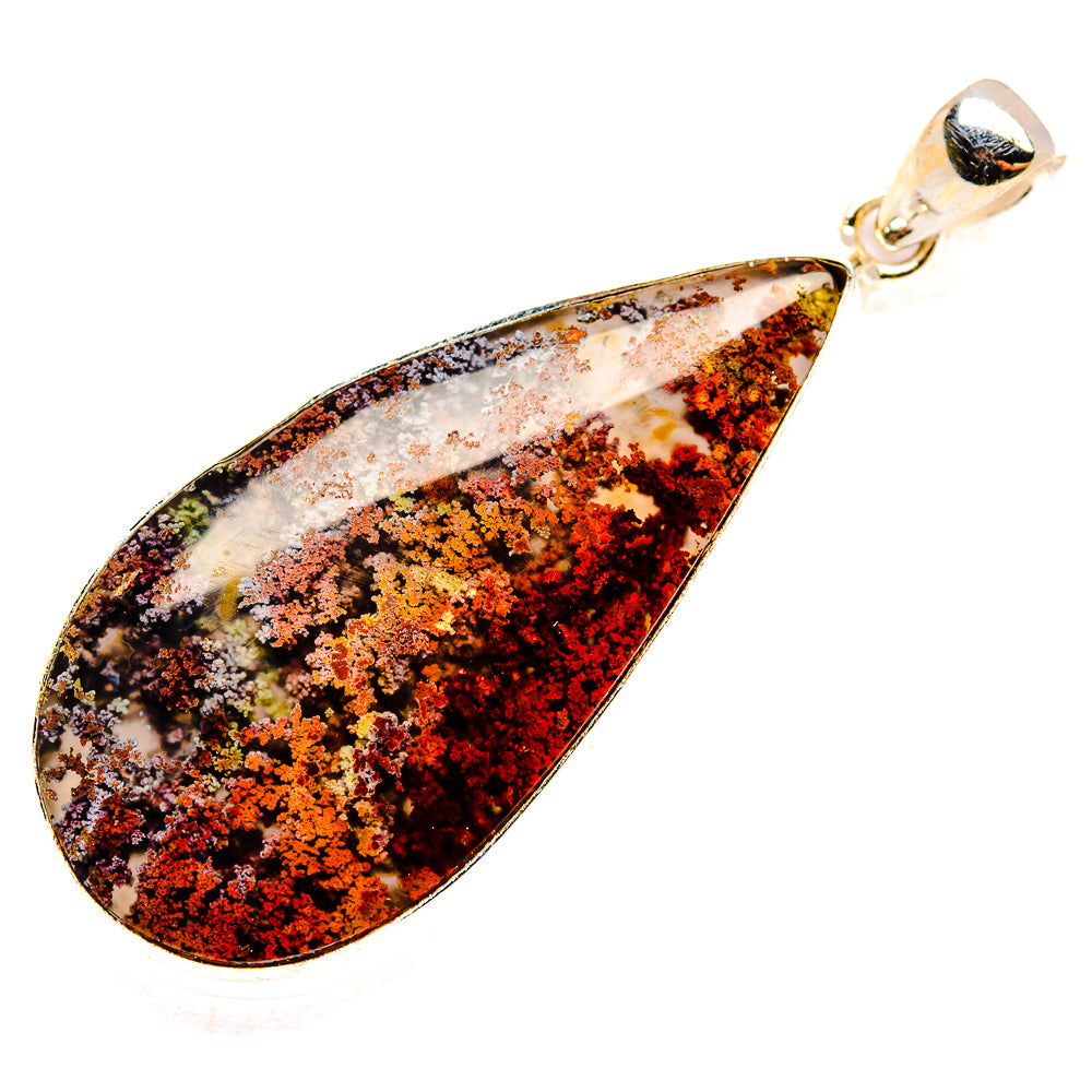 Plume Agate Pendants handcrafted by Anasilvercos - PD33565 - Photo 2