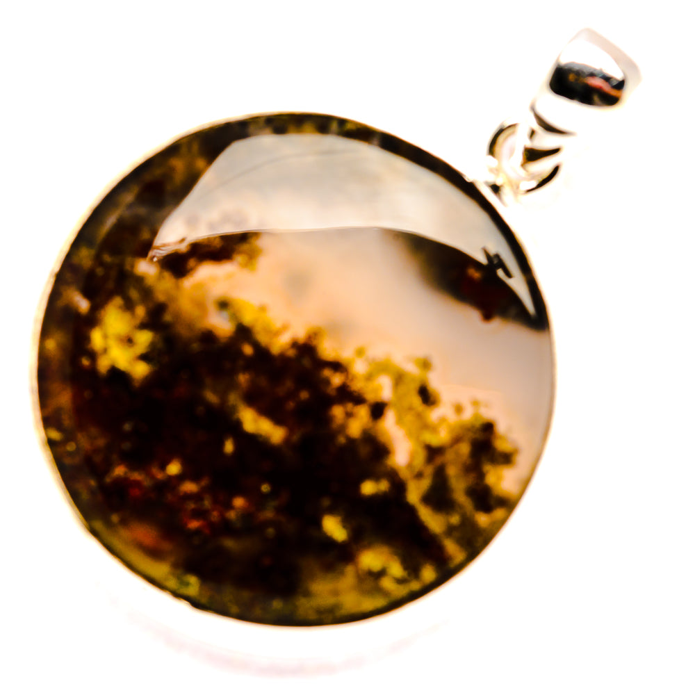 Indonesian Plume Agate Pendants handcrafted by Anasilvercos - PD33579 - Photo 2