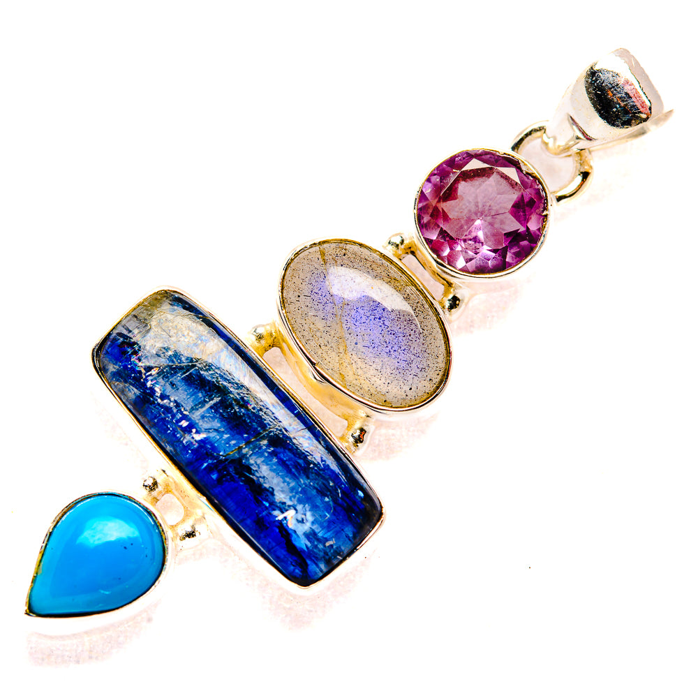 Kyanite Pendants handcrafted by Anasilvercos - PD33591 - Photo 2