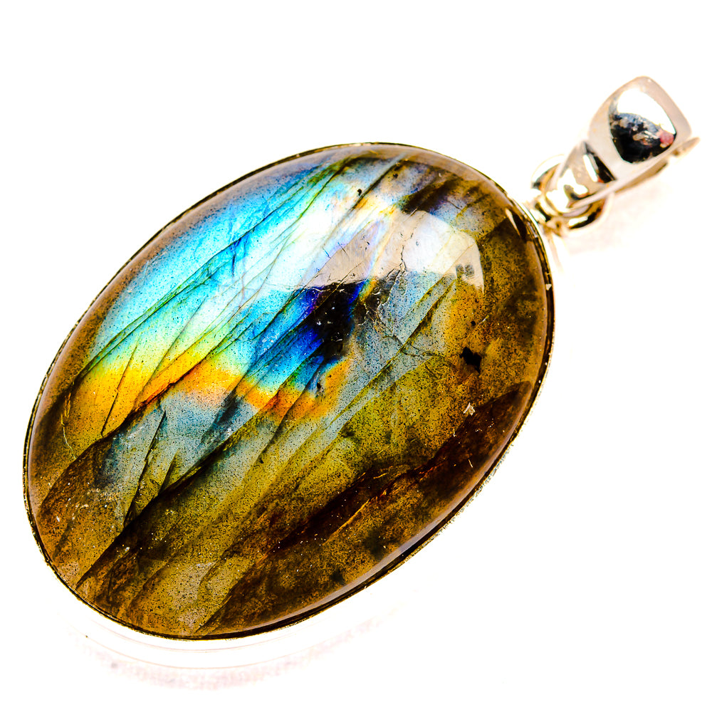 Labradorite Pendants handcrafted by Anasilvercos - PD33602 - Photo 2