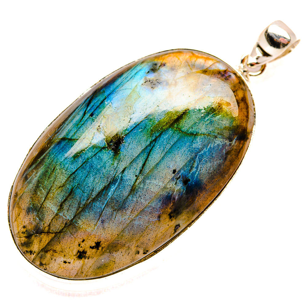 Labradorite Pendants handcrafted by Anasilvercos - PD33604 - Photo 2
