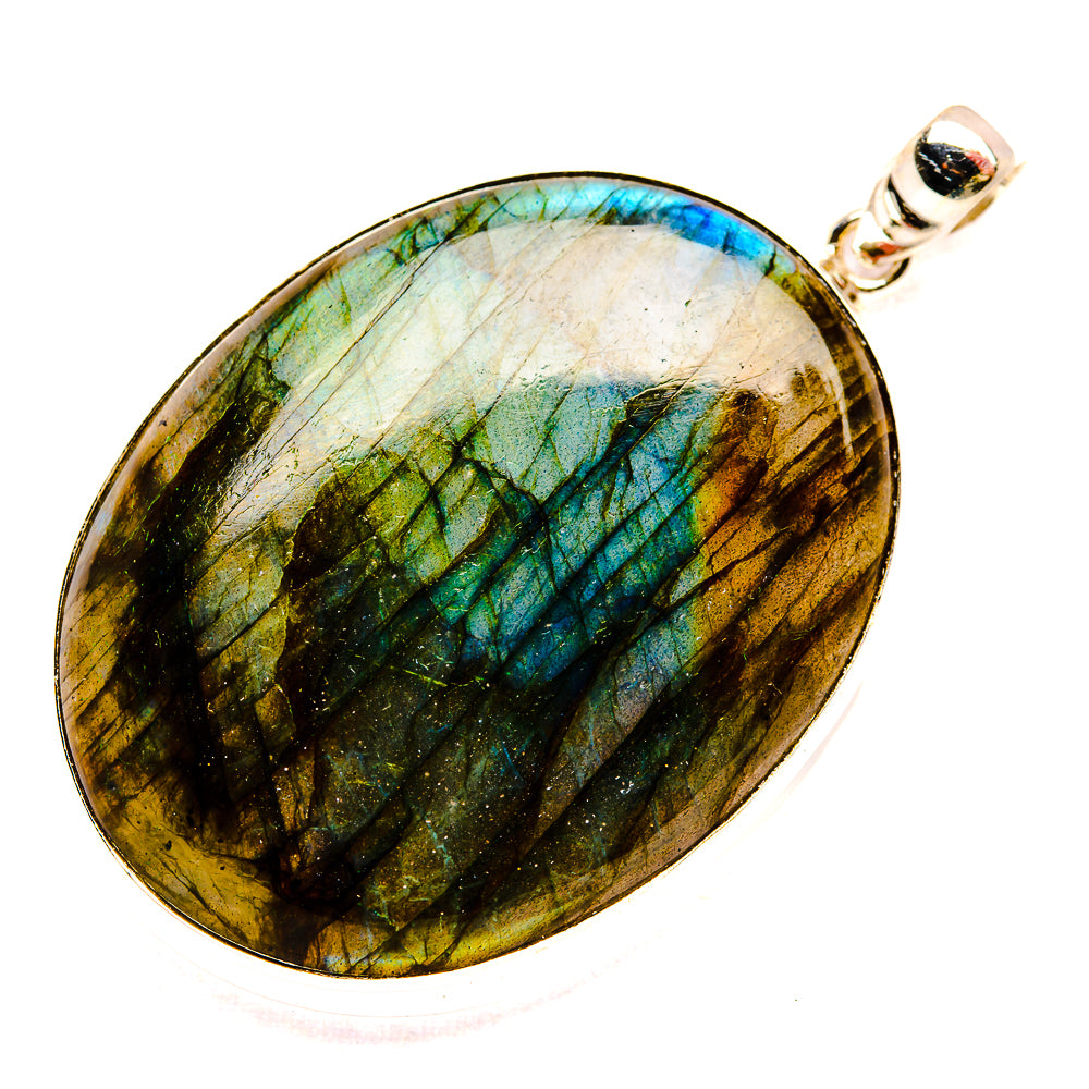 Labradorite Pendants handcrafted by Anasilvercos - PD33607 - Photo 2