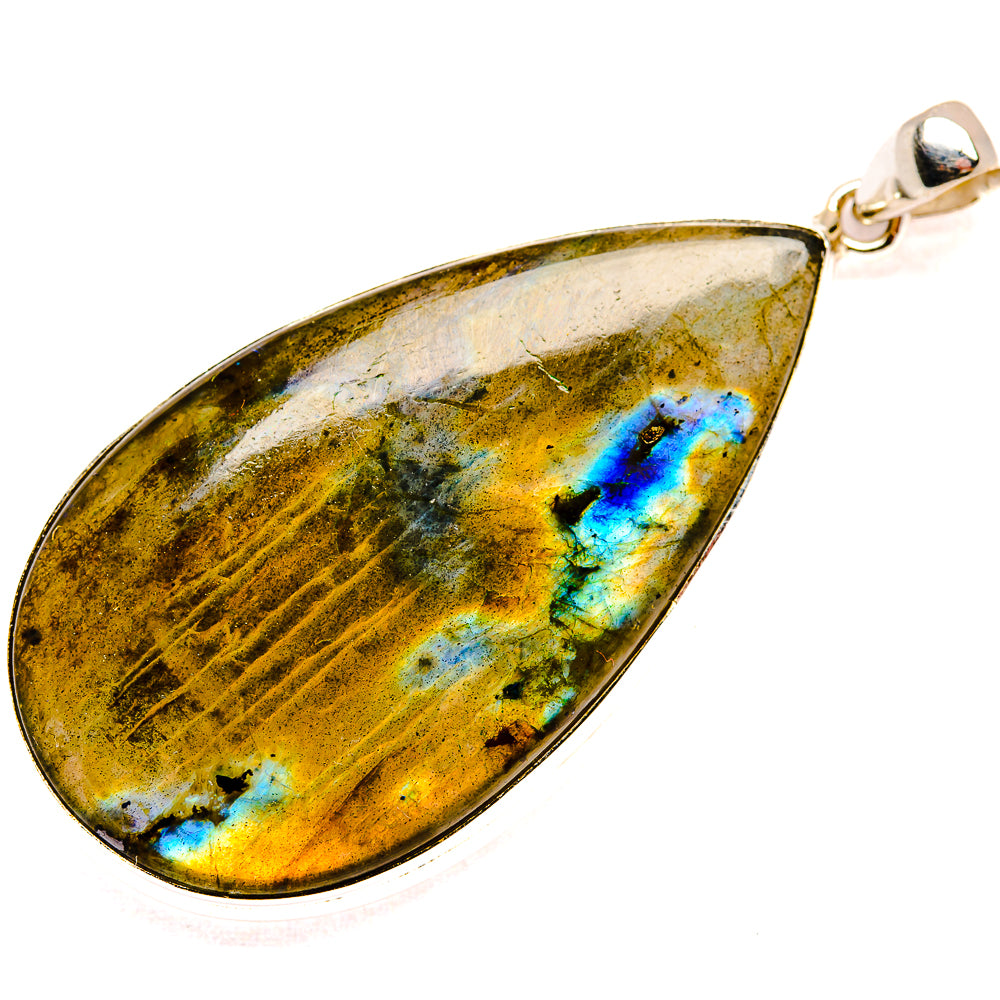 Labradorite Pendants handcrafted by Anasilvercos - PD33608 - Photo 2