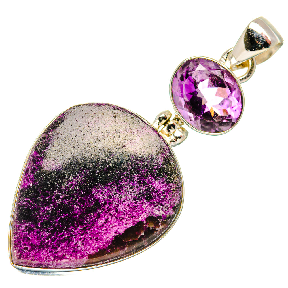 Ruby Fuchsite Pendants handcrafted by Anasilvercos - PD33624 - Photo 2