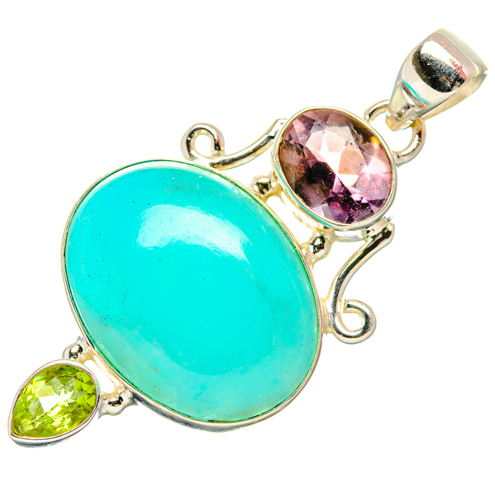 Larimar Pendants handcrafted by Anasilvercos - PD33644 - Photo 2