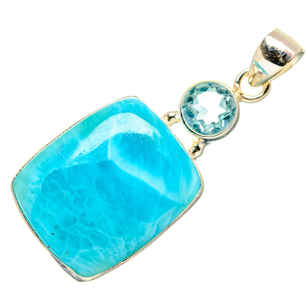 Larimar Pendants handcrafted by Anasilvercos - PD33646 - Photo 2