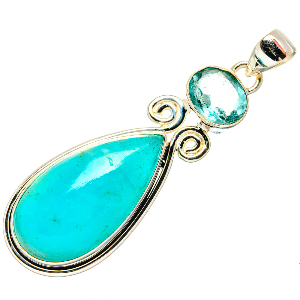 Amazonite Pendants handcrafted by Anasilvercos - PD33649 - Photo 2