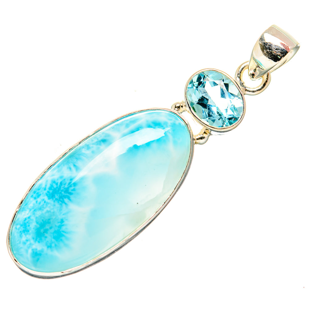 Larimar Pendants handcrafted by Anasilvercos - PD33654 - Photo 2