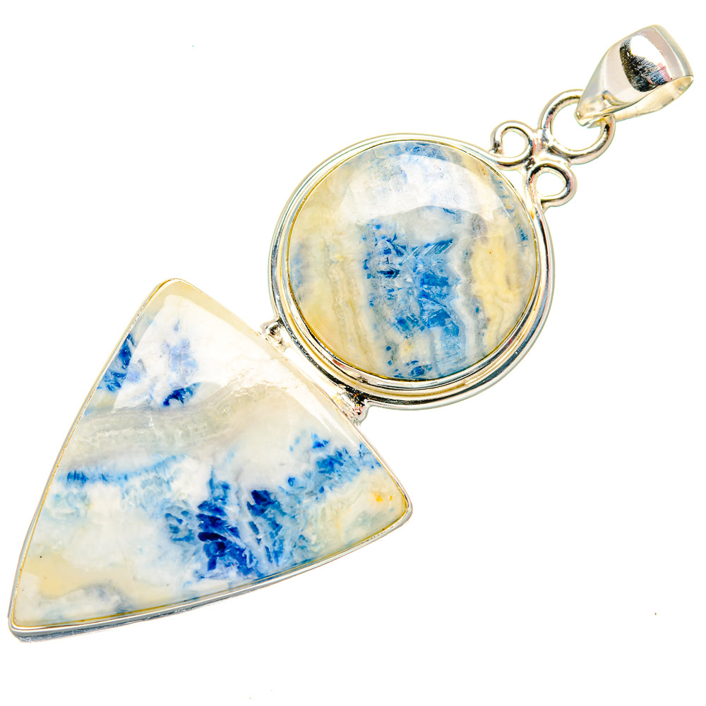 Blue Scheelite Pendants handcrafted by Anasilvercos - PD33655 - Photo 2
