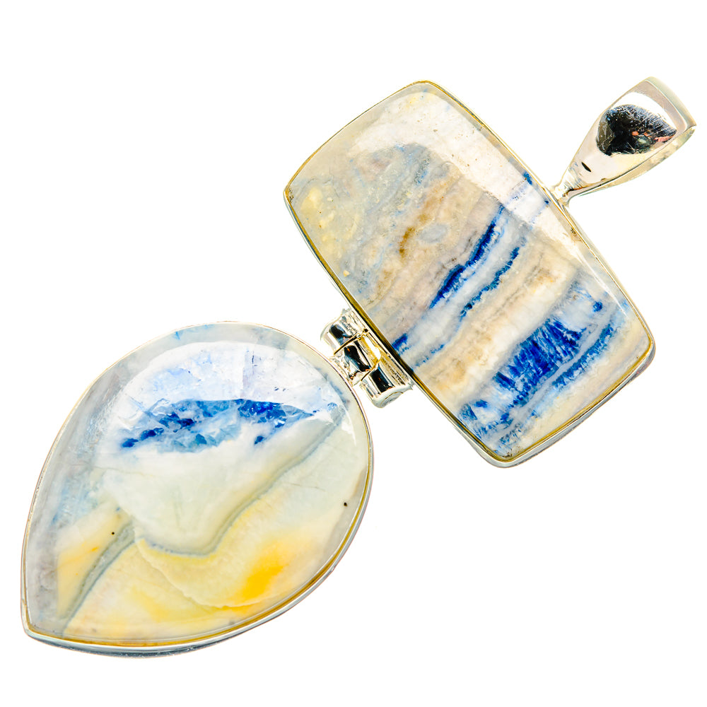 Blue Scheelite Pendants handcrafted by Anasilvercos - PD33657 - Photo 2