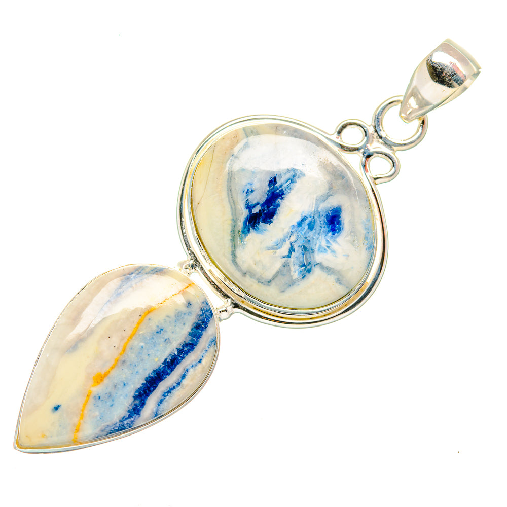 Blue Scheelite Pendants handcrafted by Anasilvercos - PD33659 - Photo 2