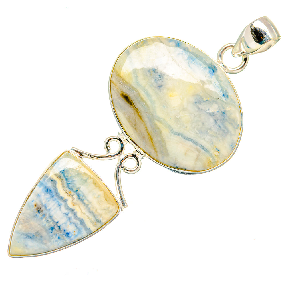 Blue Scheelite Pendants handcrafted by Anasilvercos - PD33660 - Photo 2