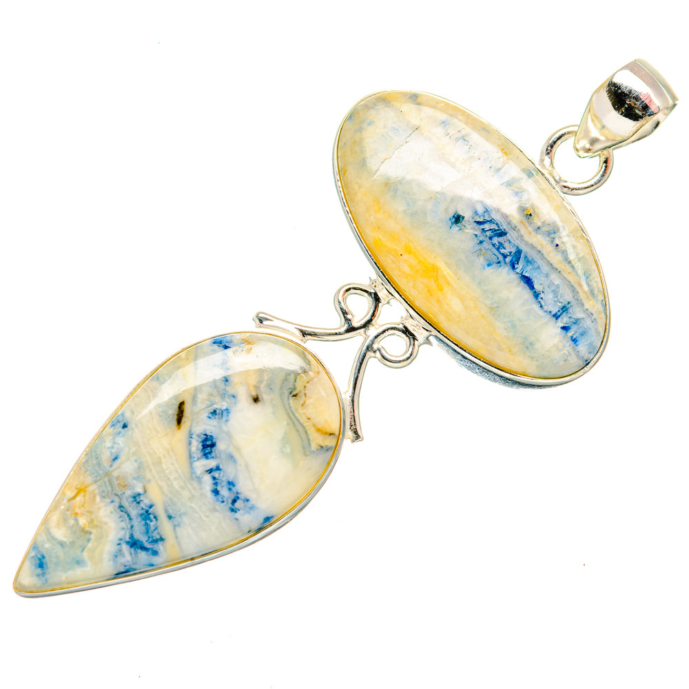Blue Scheelite Pendants handcrafted by Anasilvercos - PD33661 - Photo 2