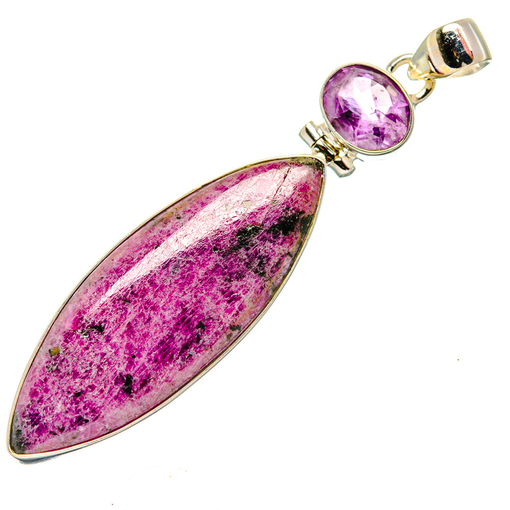 Russian Eudialyte Pendants handcrafted by Anasilvercos - PD33666 - Photo 2