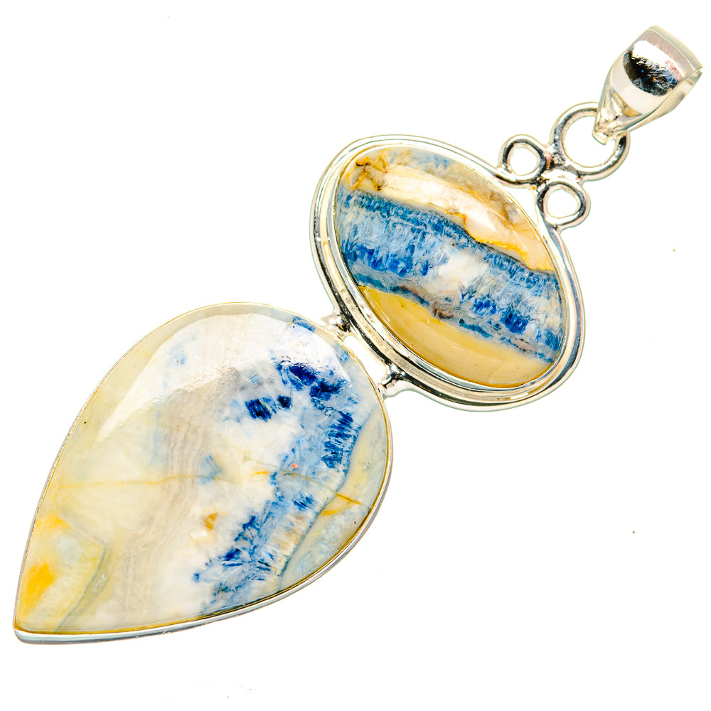 Blue Scheelite Pendants handcrafted by Anasilvercos - PD33667 - Photo 2
