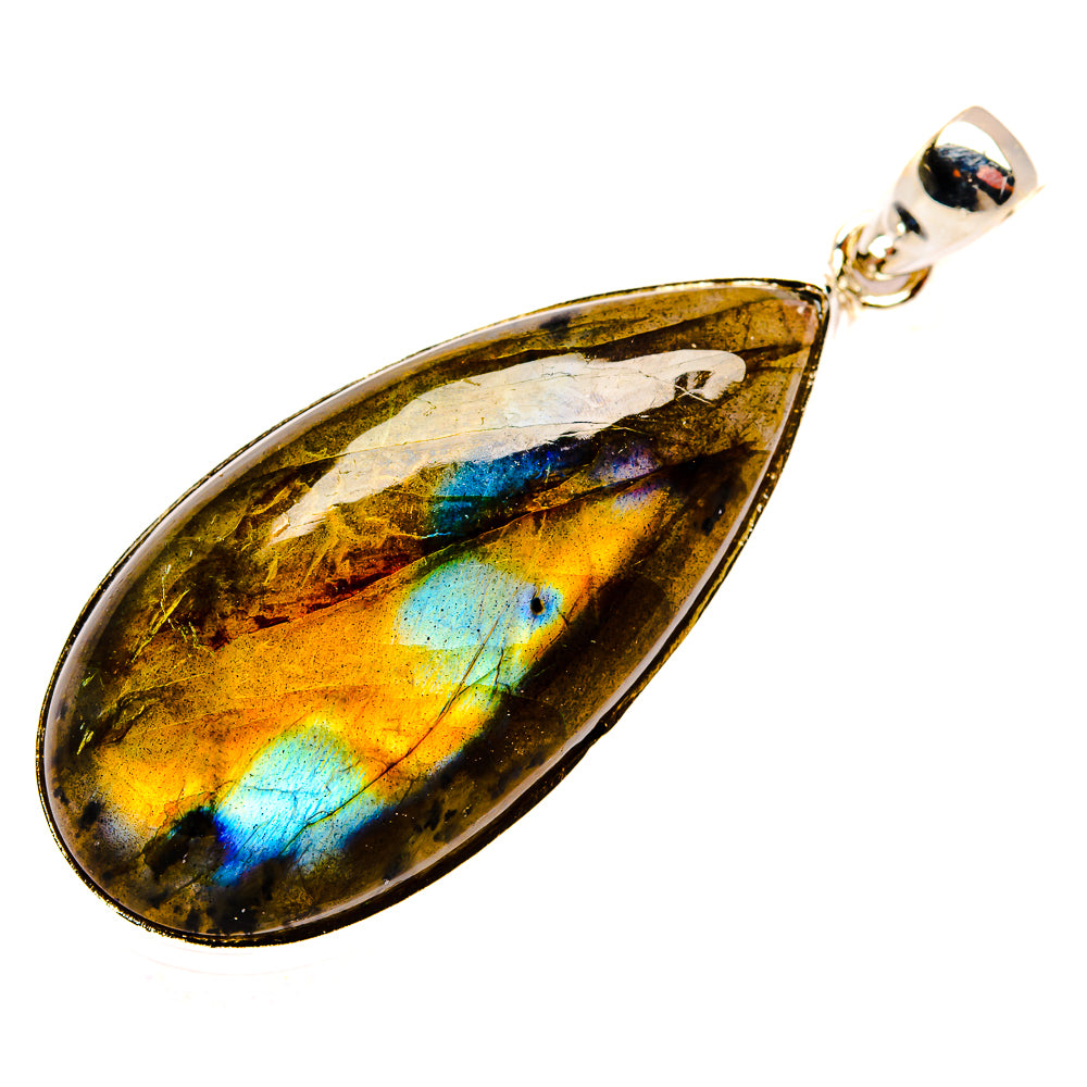 Labradorite Pendants handcrafted by Anasilvercos - PD33694 - Photo 2