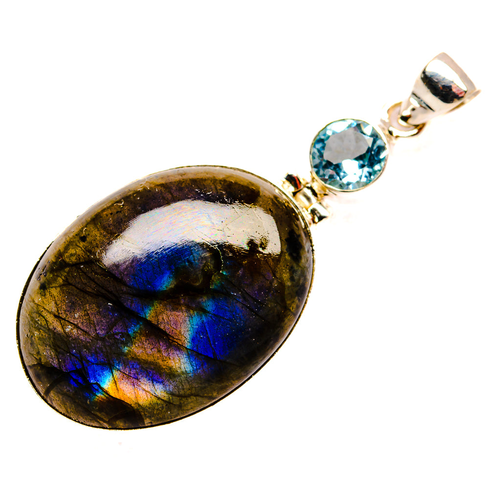 Labradorite Pendants handcrafted by Anasilvercos - PD33696 - Photo 2