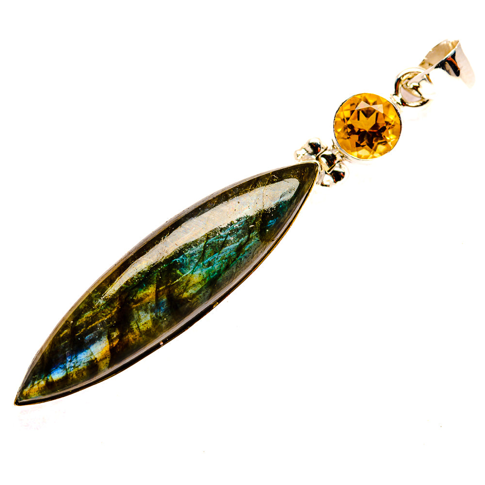 Labradorite Pendants handcrafted by Anasilvercos - PD33699 - Photo 2