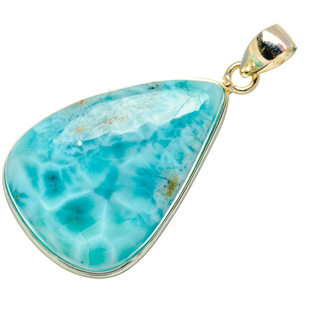 Larimar Pendants handcrafted by Anasilvercos - PD33749 - Photo 2
