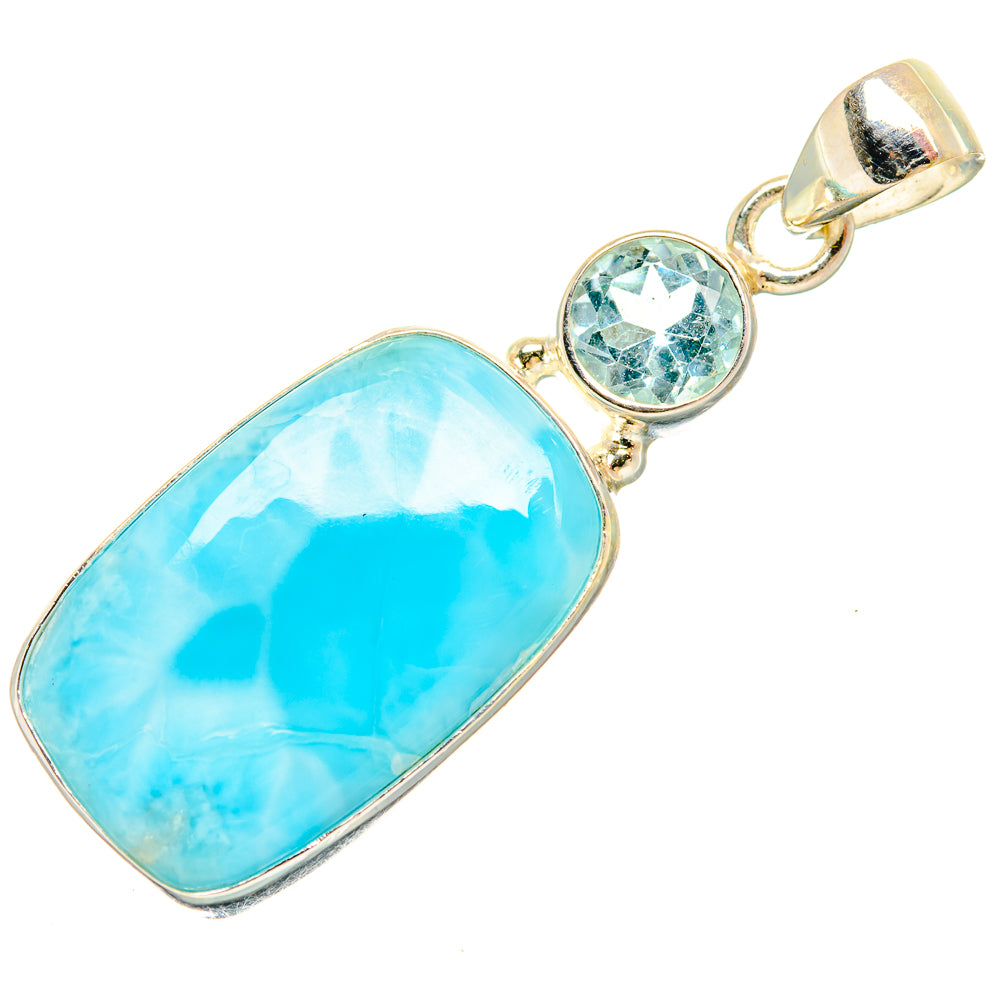 Larimar Pendants handcrafted by Anasilvercos - PD33757 - Photo 2