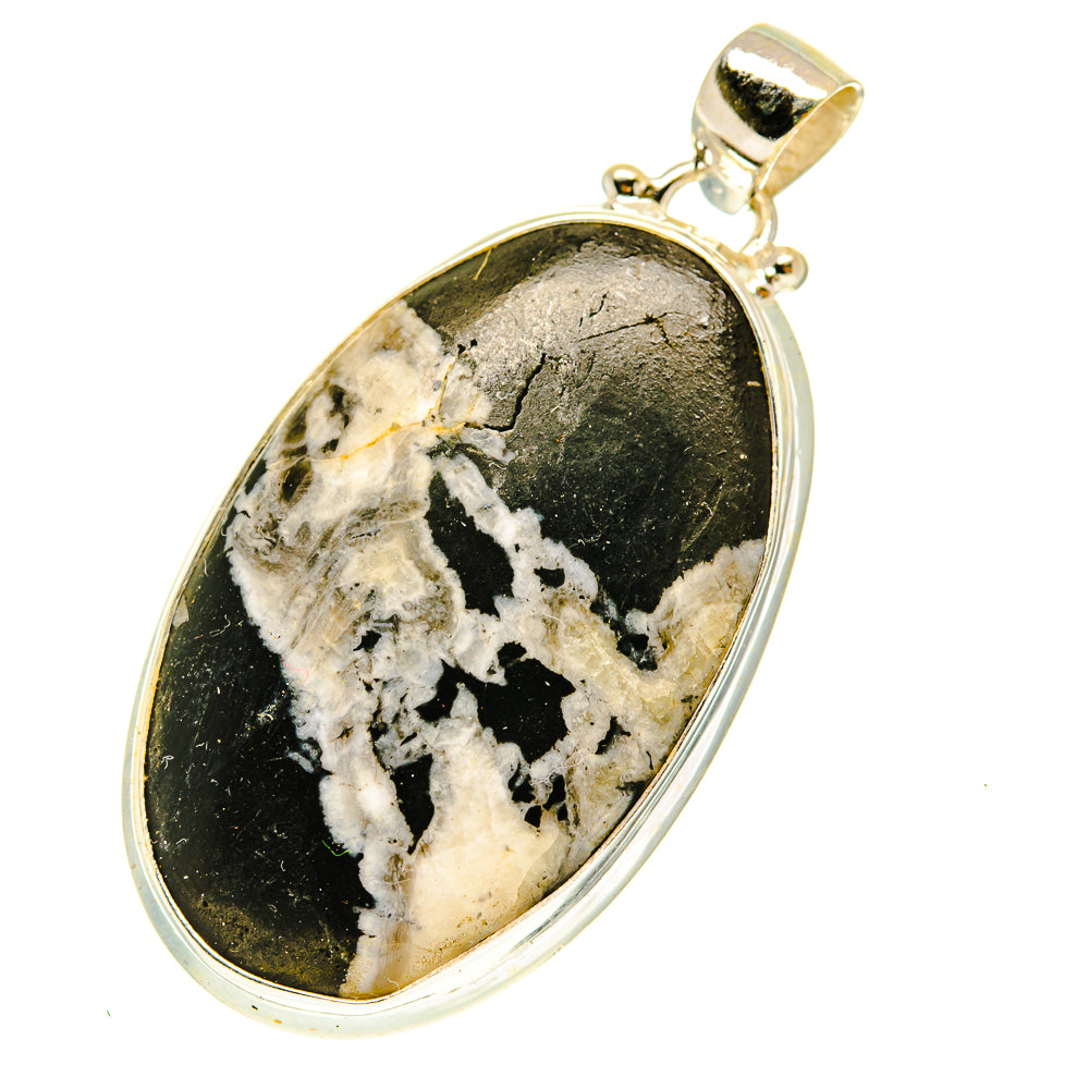 Chrysanthemum Stone Pendants handcrafted by Anasilvercos - PD3378 - Photo 2
