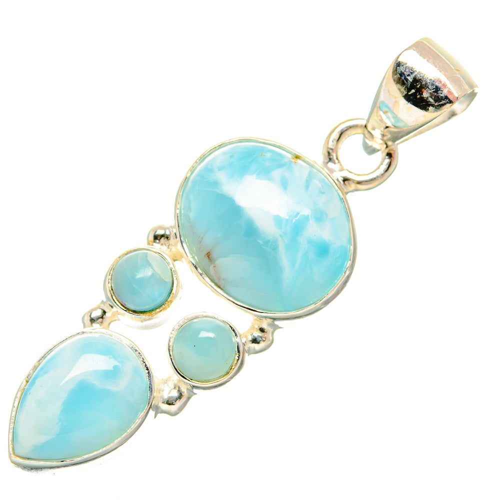 Larimar Pendants handcrafted by Anasilvercos - PD33783 - Photo 2