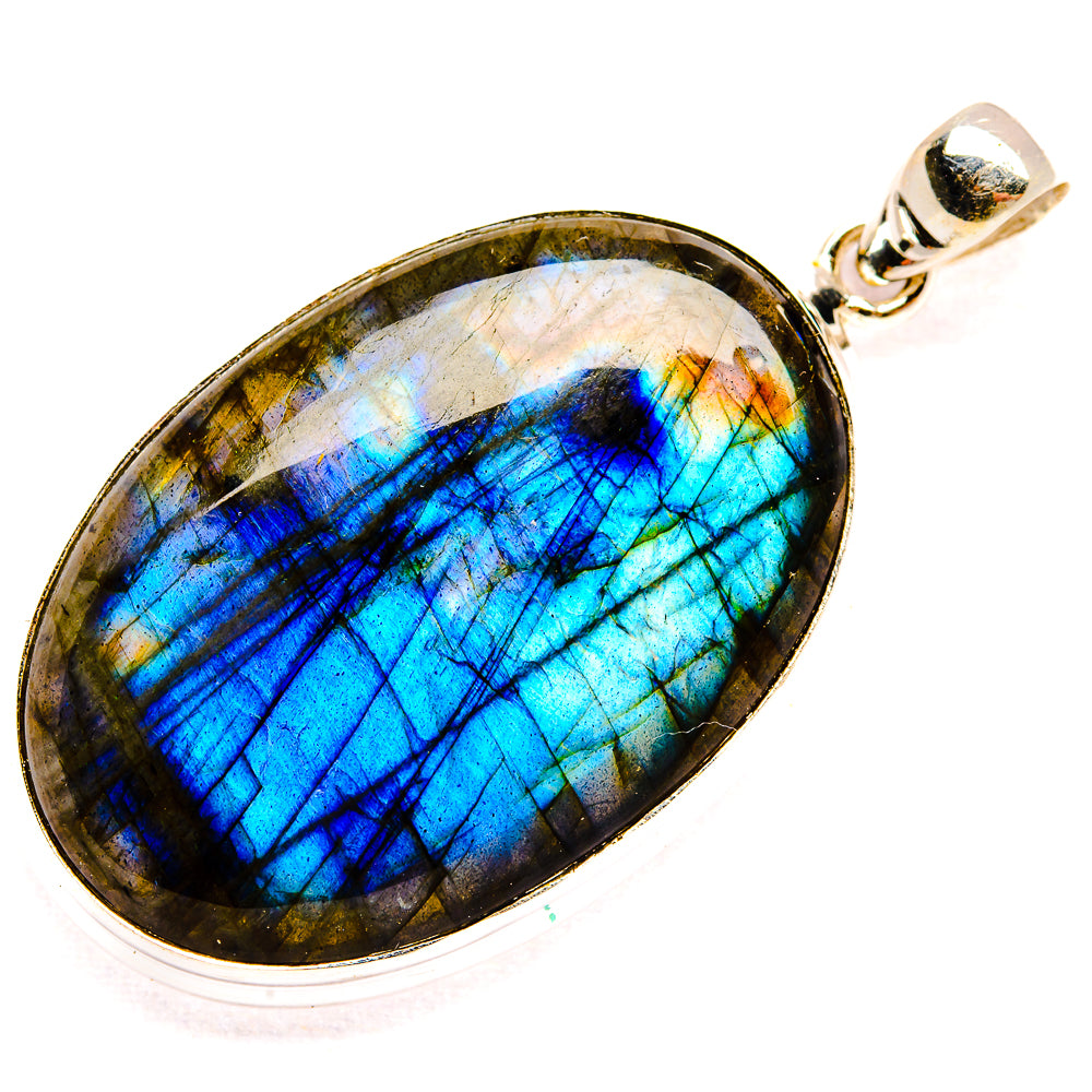 Labradorite Pendants handcrafted by Anasilvercos - PD33789 - Photo 2