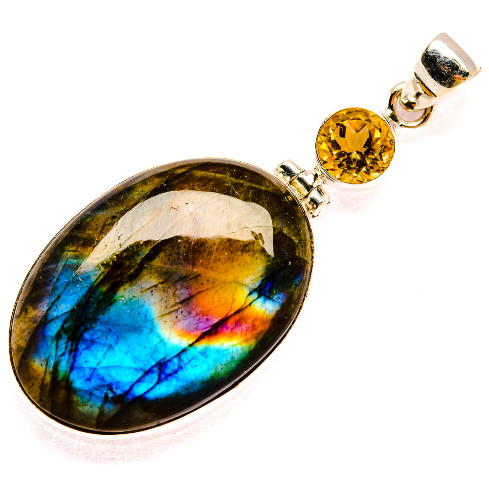 Labradorite Pendants handcrafted by Anasilvercos - PD33790 - Photo 2