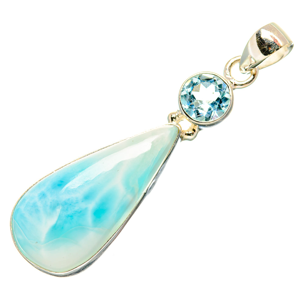 Larimar Pendants handcrafted by Anasilvercos - PD33833 - Photo 2