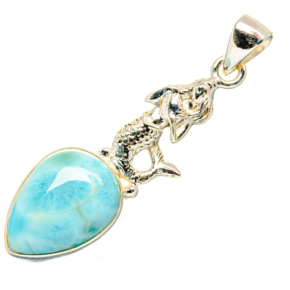 Larimar Pendants handcrafted by Anasilvercos - PD33836 - Photo 2