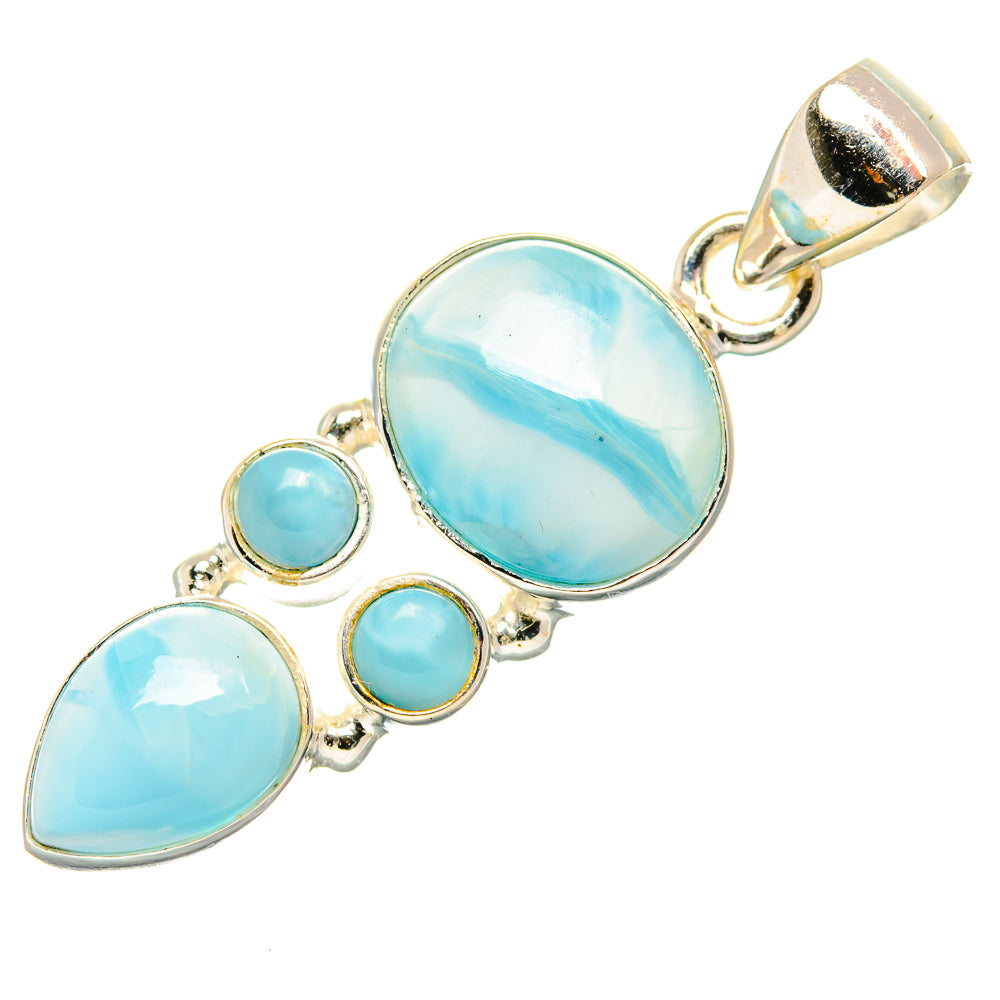 Larimar Pendants handcrafted by Anasilvercos - PD33839 - Photo 2