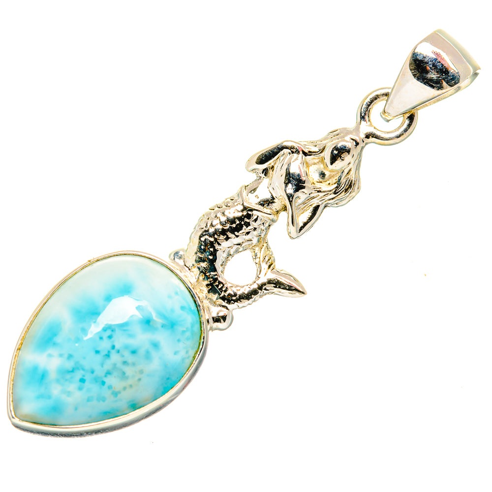 Larimar Pendants handcrafted by Anasilvercos - PD33848 - Photo 2