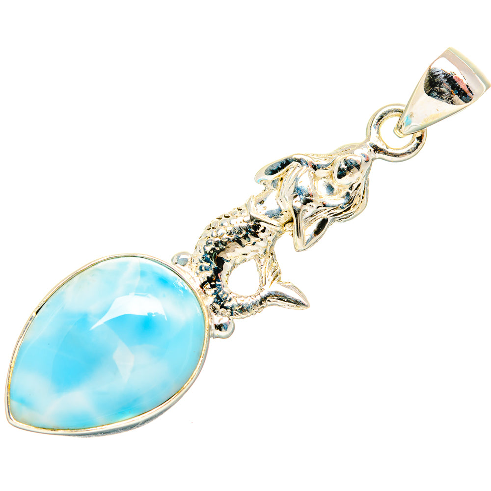 Larimar Pendants handcrafted by Anasilvercos - PD33853 - Photo 2
