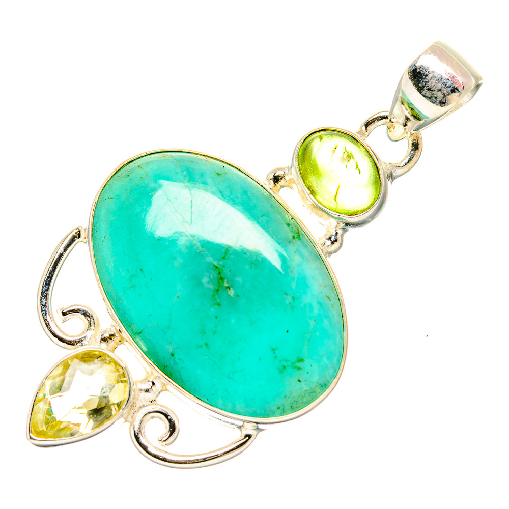Amazonite Pendants handcrafted by Anasilvercos - PD33860 - Photo 2