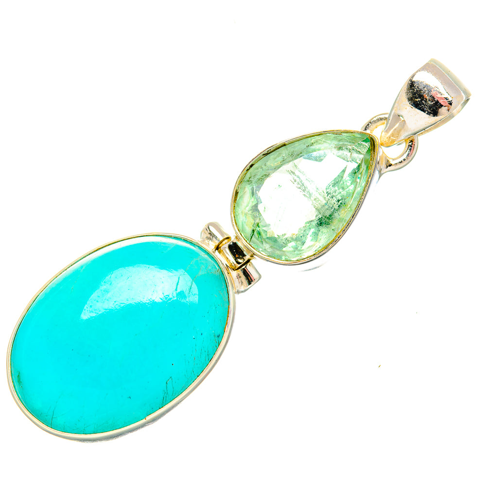 Amazonite Pendants handcrafted by Anasilvercos - PD33872 - Photo 2