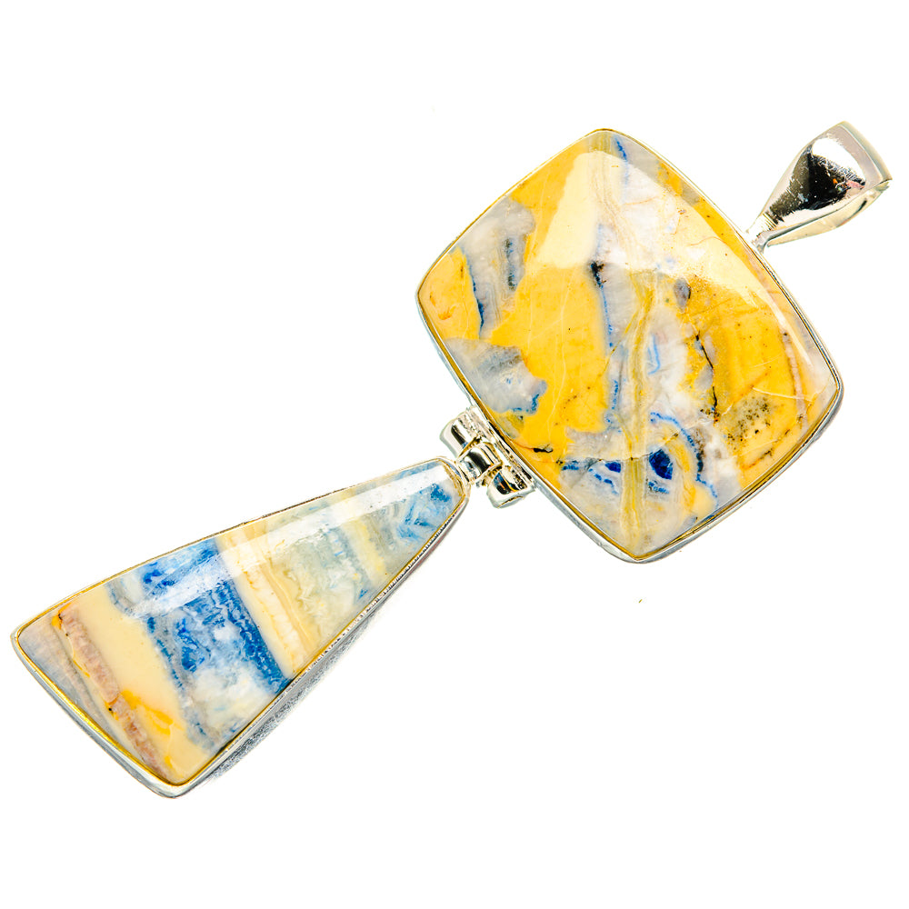 Blue Scheelite Pendants handcrafted by Anasilvercos - PD33873 - Photo 2