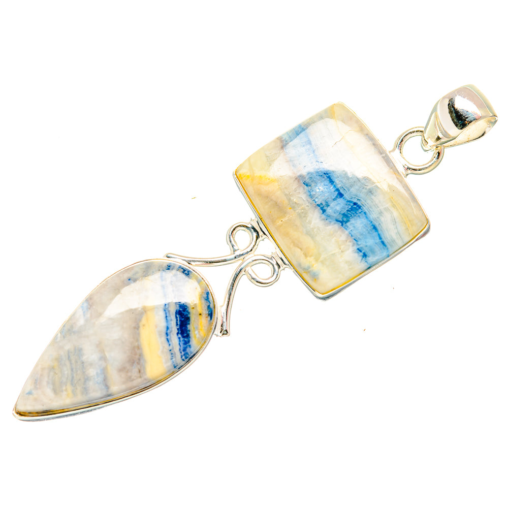 Blue Scheelite Pendants handcrafted by Anasilvercos - PD33875 - Photo 2