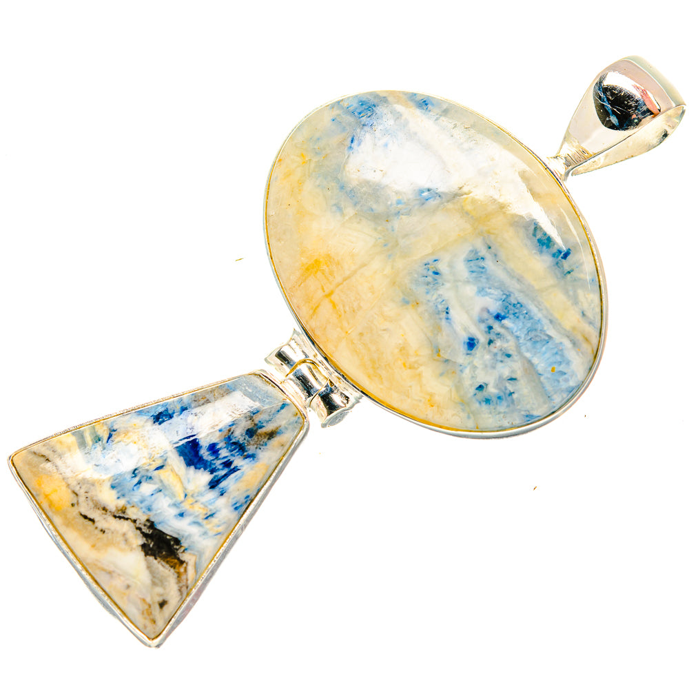 Blue Scheelite Pendants handcrafted by Anasilvercos - PD33876 - Photo 2