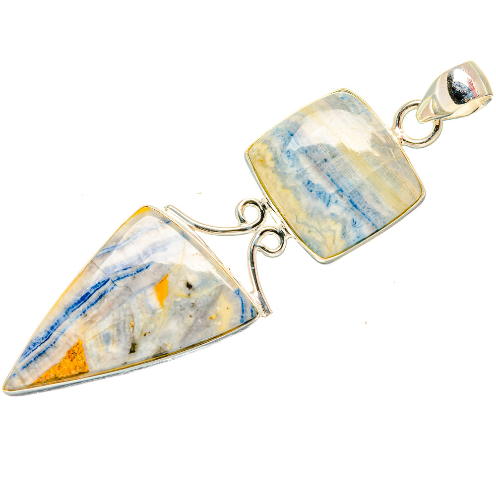 Blue Scheelite Pendants handcrafted by Anasilvercos - PD33877 - Photo 2