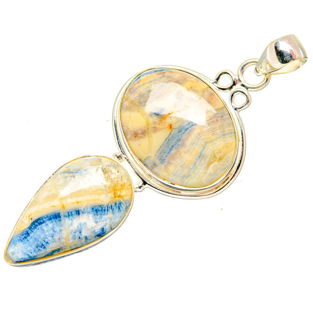 Blue Scheelite Pendants handcrafted by Anasilvercos - PD33878 - Photo 2