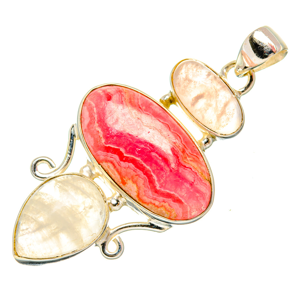 Rhodochrosite Pendants handcrafted by Anasilvercos - PD33883 - Photo 2