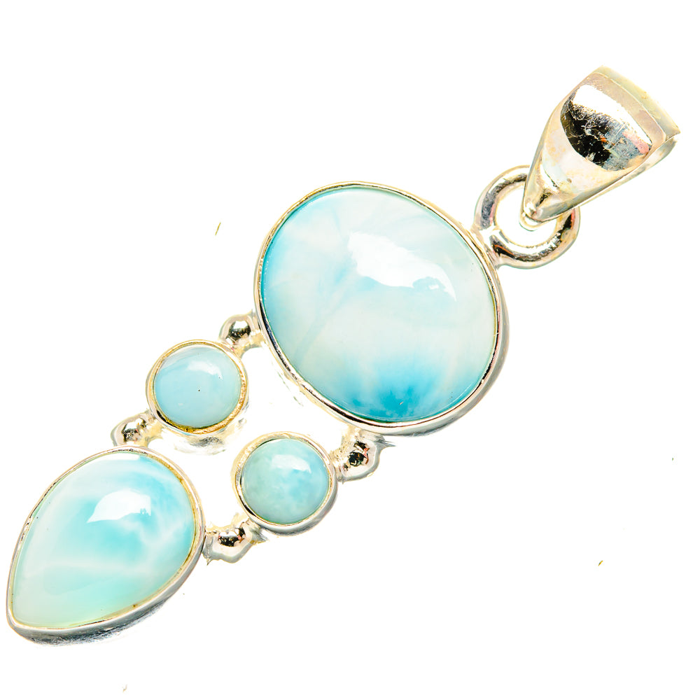 Larimar Pendants handcrafted by Anasilvercos - PD33886 - Photo 2