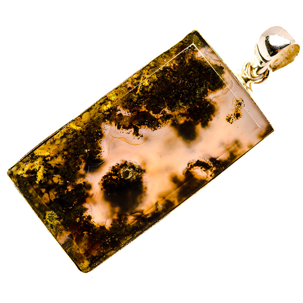 Indonesian Plume Agate Pendants handcrafted by Anasilvercos - PD33918 - Photo 2