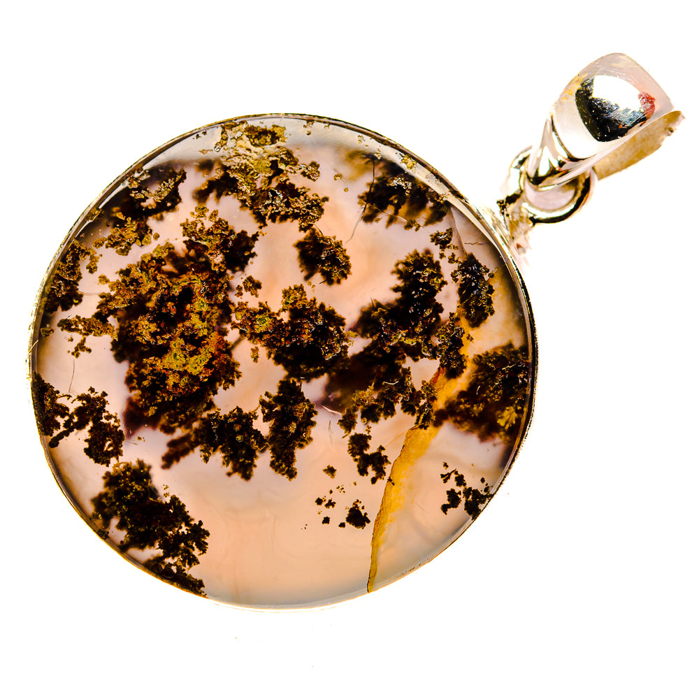 Indonesian Plume Agate Pendants handcrafted by Anasilvercos - PD33928 - Photo 2