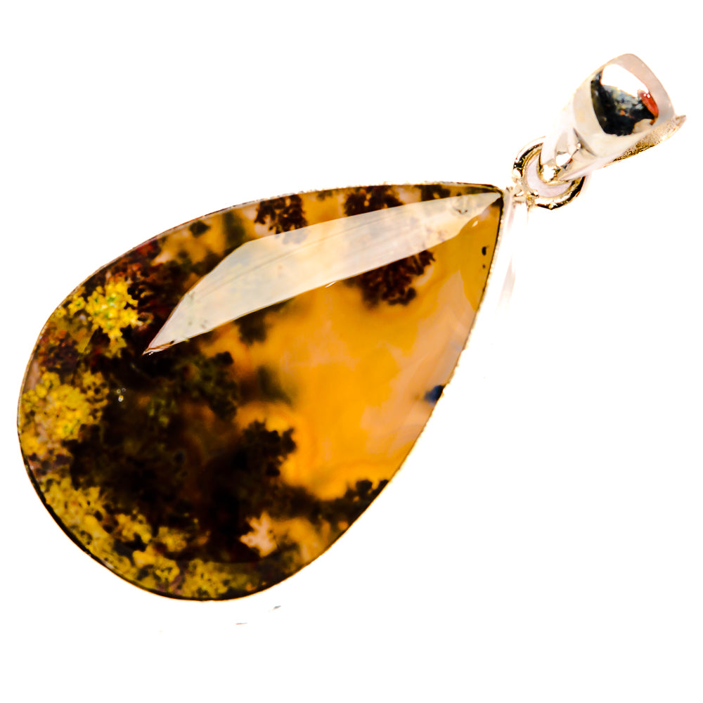 Indonesian Plume Agate Pendants handcrafted by Anasilvercos - PD33929 - Photo 2